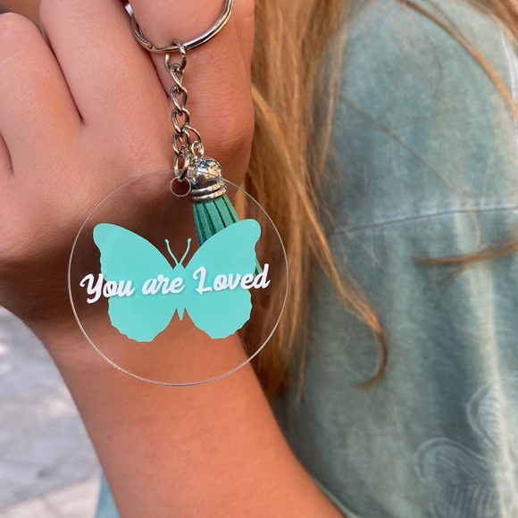 You are Loved Acrylic Keychain - Picture 7 of 16